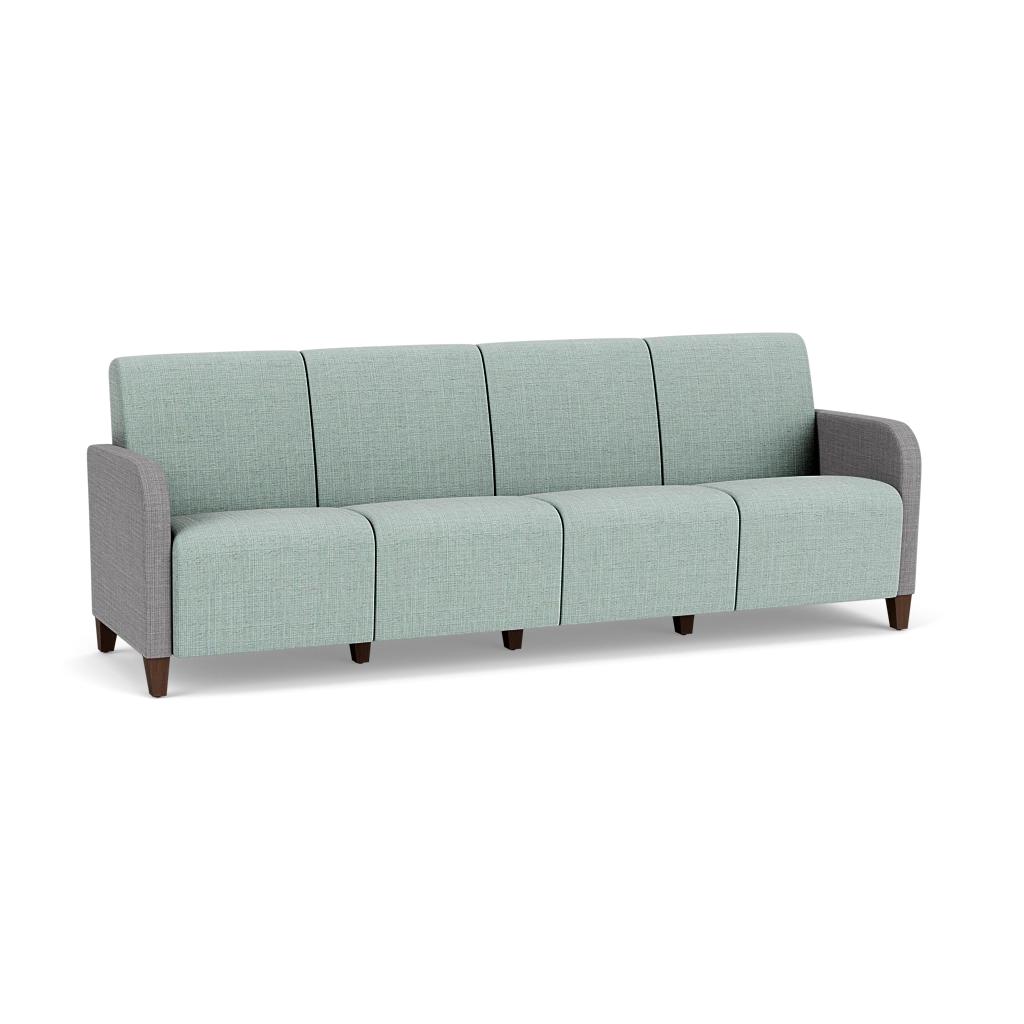 SN4101 - Siena Upholstered Reception Lounge 4 Seat Sofa by Lesro