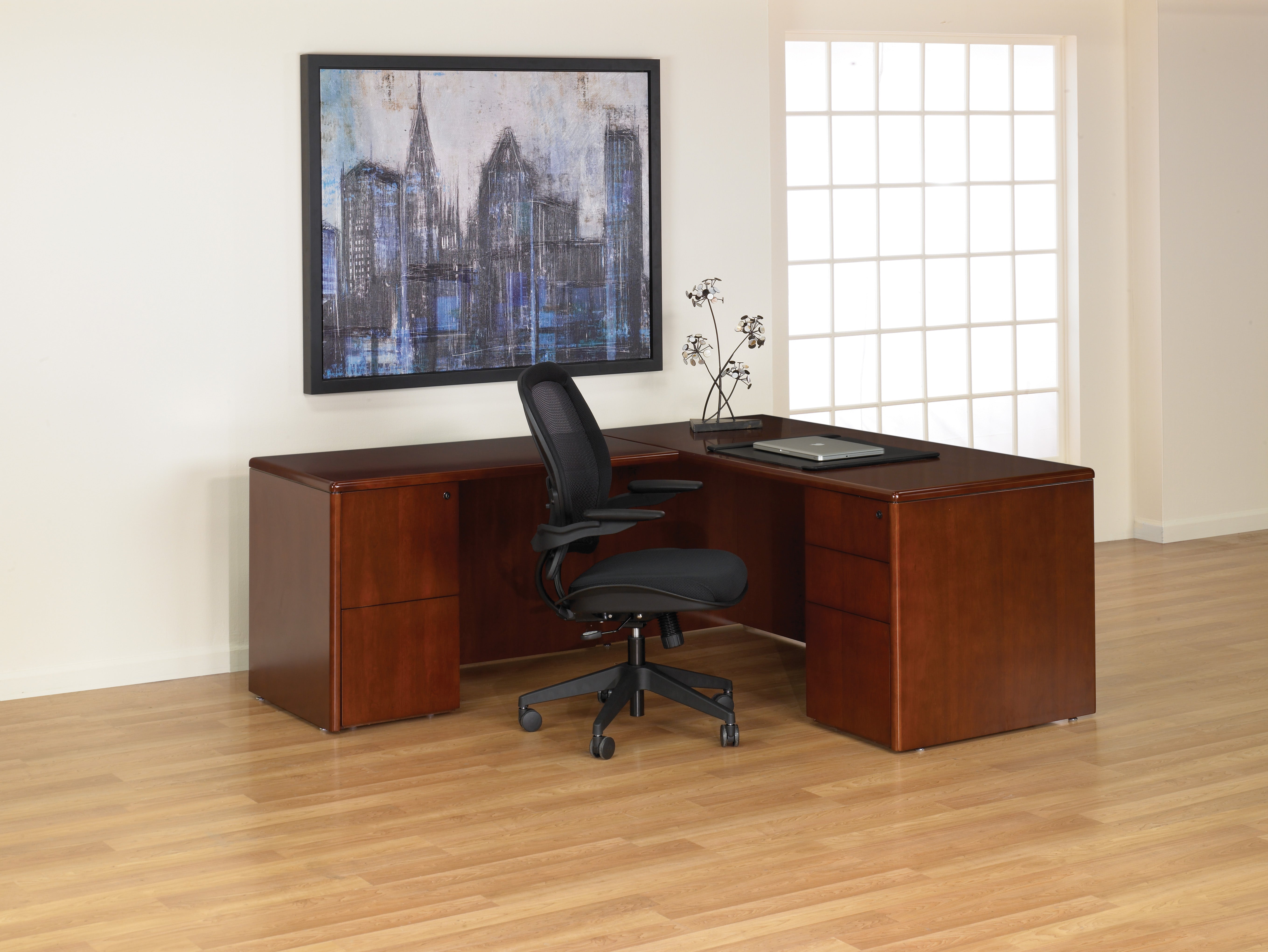 SONTYP9 - Sonoma L Shape Desk by Office Star