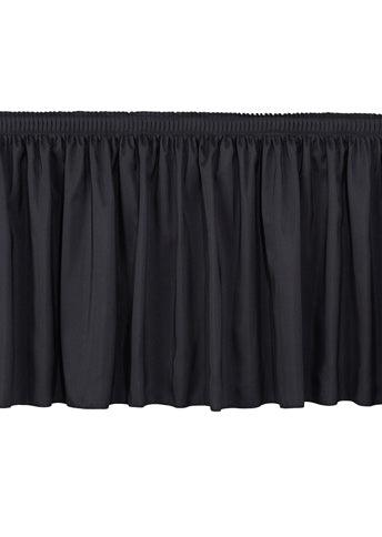 SS16 - National Public Seating Pleated Stage Skirting for 16