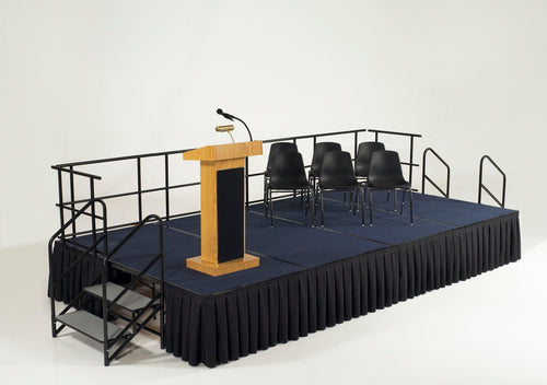 SS24 - National Public Seating Pleated Stage Skirting for 24