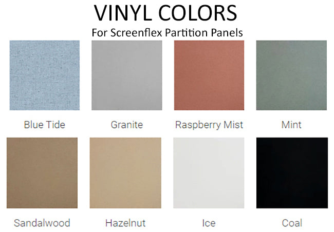 FSL403V - Screenflex Standard Textured Vinyl Portable Partition Panel