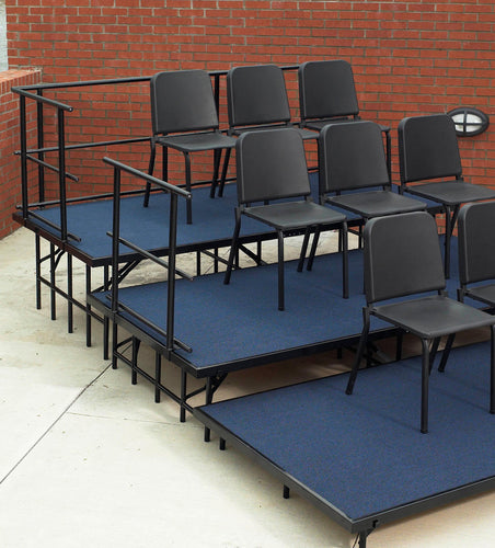 8210 - NPS 4 pack Melody Music Stack Chair
