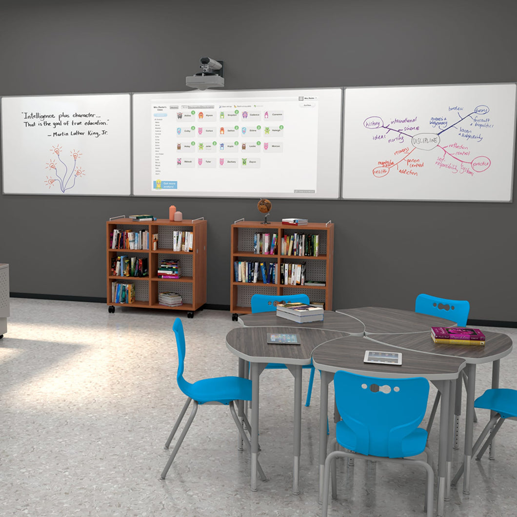 7644 - INTERACTIVE PROJECTOR BOARD + WHITEBOARD SYSTEM – by Mooreco