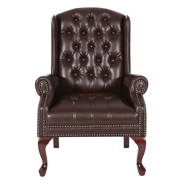 TEX234 - Traditional Banker Guest Chair by Office Star