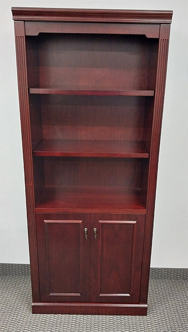 TOWTYP-WALL - Townsend Traditional Triple Executive Bookcase by Office Star