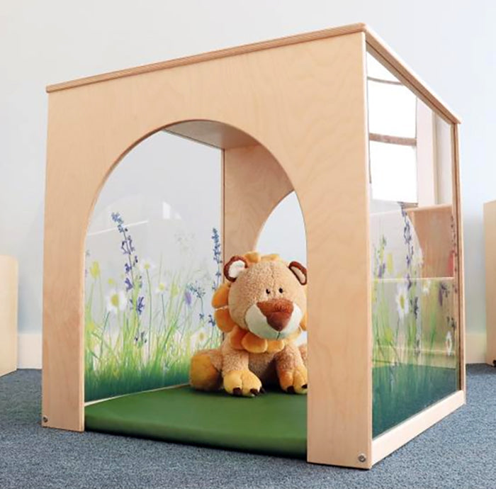 WB2452 - Nature View Play House Cube with Mat by Whitney Bros