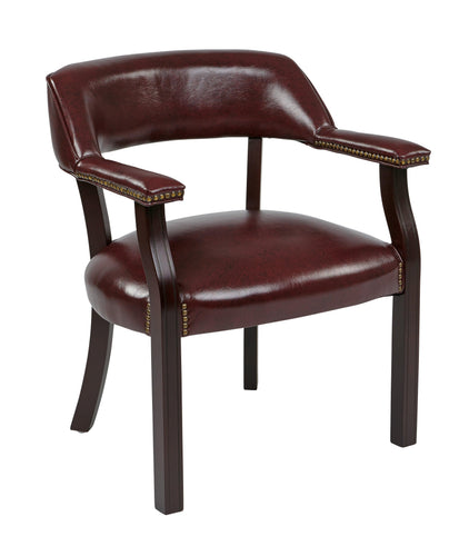TV230 - Office Star Traditional Guest Chair w/ Nail Head Trim