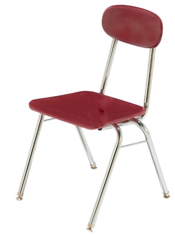 CD1200 - 1200 Series (SC185) Super V-Leg  Stack Chair 13.5"H -17.5"H by CDF/Scholar Craft (5-Pack)