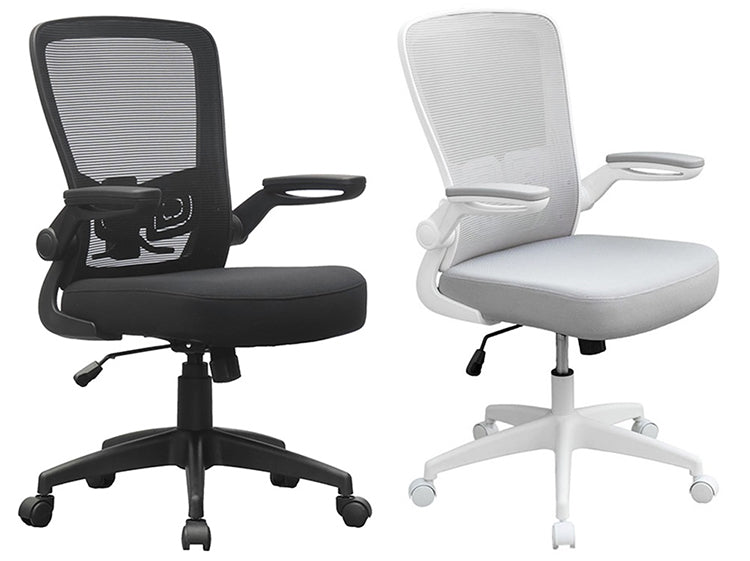 B6366 - Mesh Back Flip Arm Task Chair by Boss