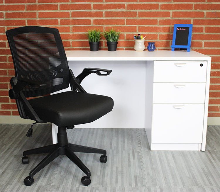 B6223 - Flip Arm Mesh Task Chair by Boss