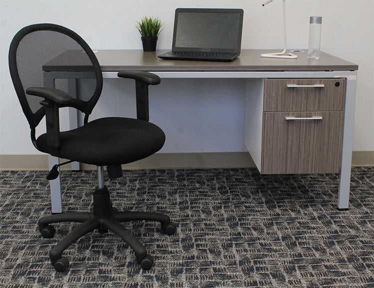 B6216 - Budget Mesh Task Chair w/Adjustable Arms by Boss