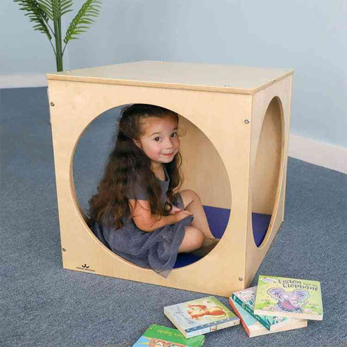 WB0217 - Toddler Play House Cube w/Floor Mat by Whitney Brothers