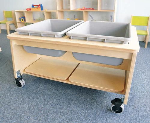 CH4049	Whitney Plus Two Tub Sand And Water Table by Whitney