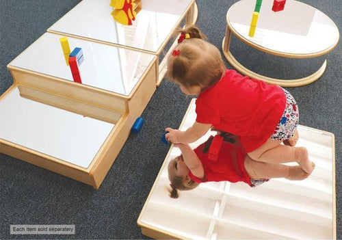 WB0207 - Step Infant Floor Mirror by Whitney Bros
