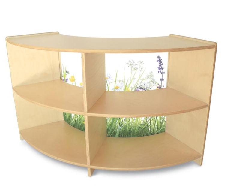 WB0437 - Nature View Curve In Cabinet 24"H by Whitney Bros