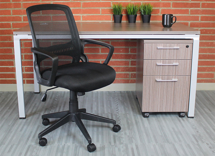 B6456 - Mesh Back Task Chair w/Arms by Boss