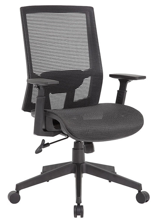 B6044- Mesh Seat and Back Managerial Chair by Boss