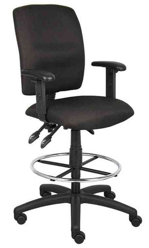 B1636 - Multi-Function Drafting Stool w/Adjustable Arms by Boss