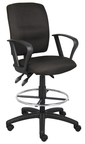 B1637 - Multi-Function Drafting Stool w/Loop Arms by Boss
