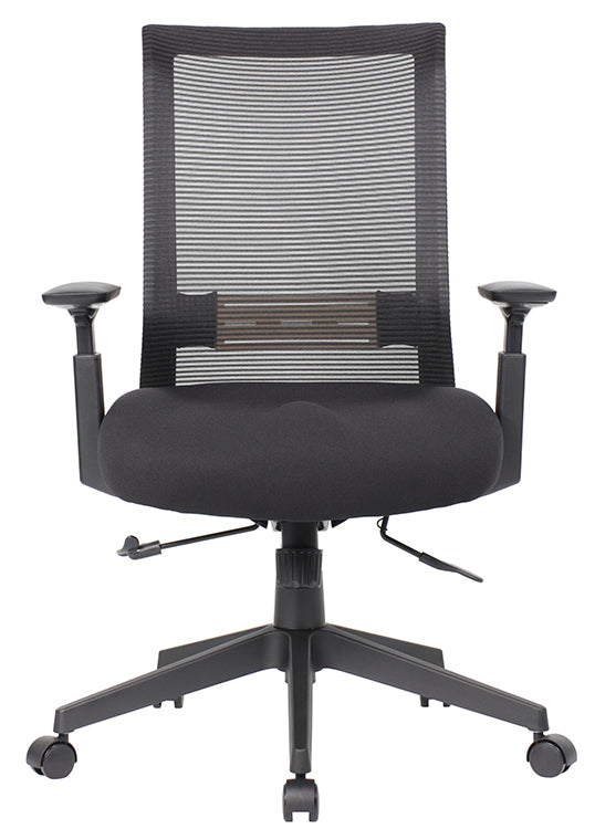 B6568 - Mesh Back Task Chair w/ Seat Slider by Boss