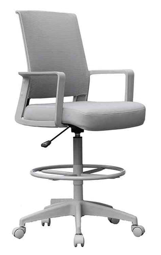 B16376 - Mesh back Drafting Stool w/Arms by Boss