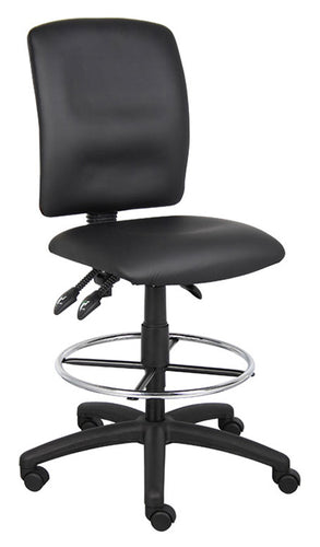 B1645 - LeatherPlus Multi-Function Drafting Stool by Boss