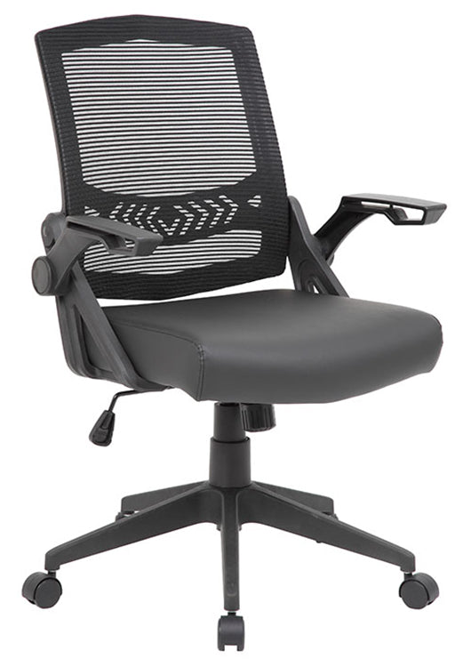 B6223 - Flip Arm Mesh Task Chair by Boss