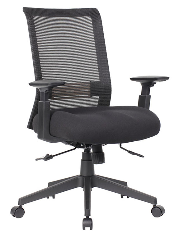 B6568 - Mesh Back Task Chair w/ Seat Slider by Boss