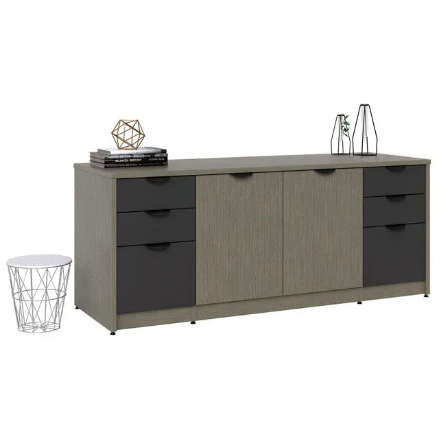 CA298 - Deluxe Series 6 Drawer & Storage Credenza / Sideboard Buffet by Candex