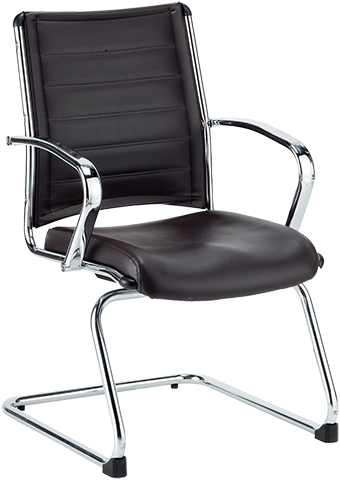 LE833 - Europa Leather Guest Office Chair
