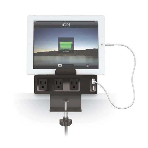 66675 - Mooreco Clamp Mount Outlet and USB Charger