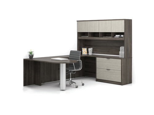 CA5020U-2 - Economy Peninsula U Shaped Desk by Candex