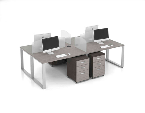 CAB4P - Candex Deluxe 4 Person Benching Workstation