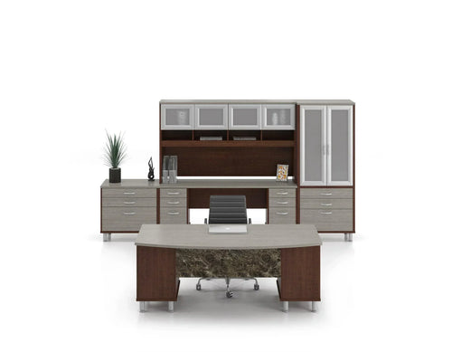 CAN274BT - Deluxe New Yorker Five Unit Executive Office Suite by Candex