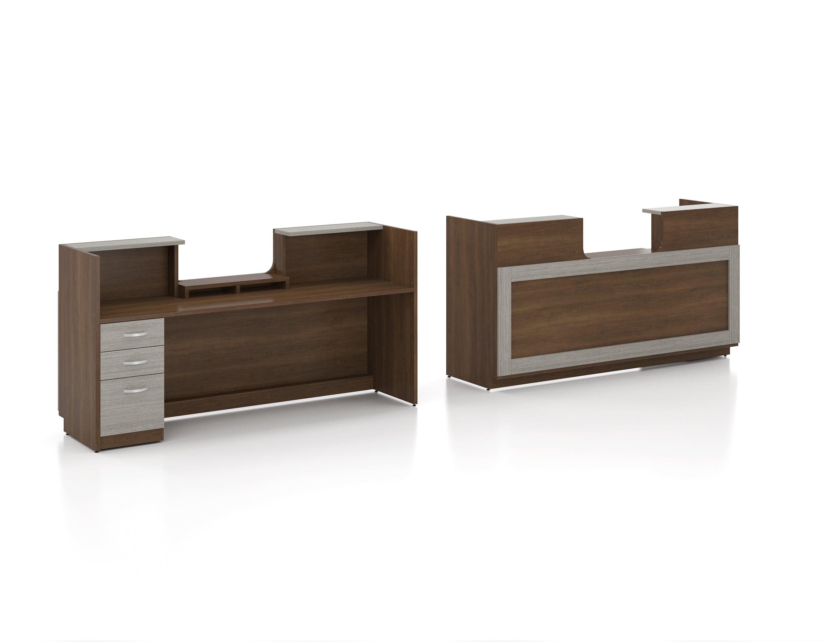 Disability Desk Design Deluxe Wheelchair Accessible ADA Reception Desk | Lobby Furniture