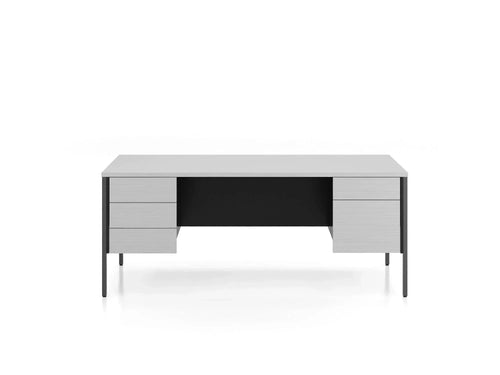 CA210TE - Double Pedestal Teacher's Desk by Candex