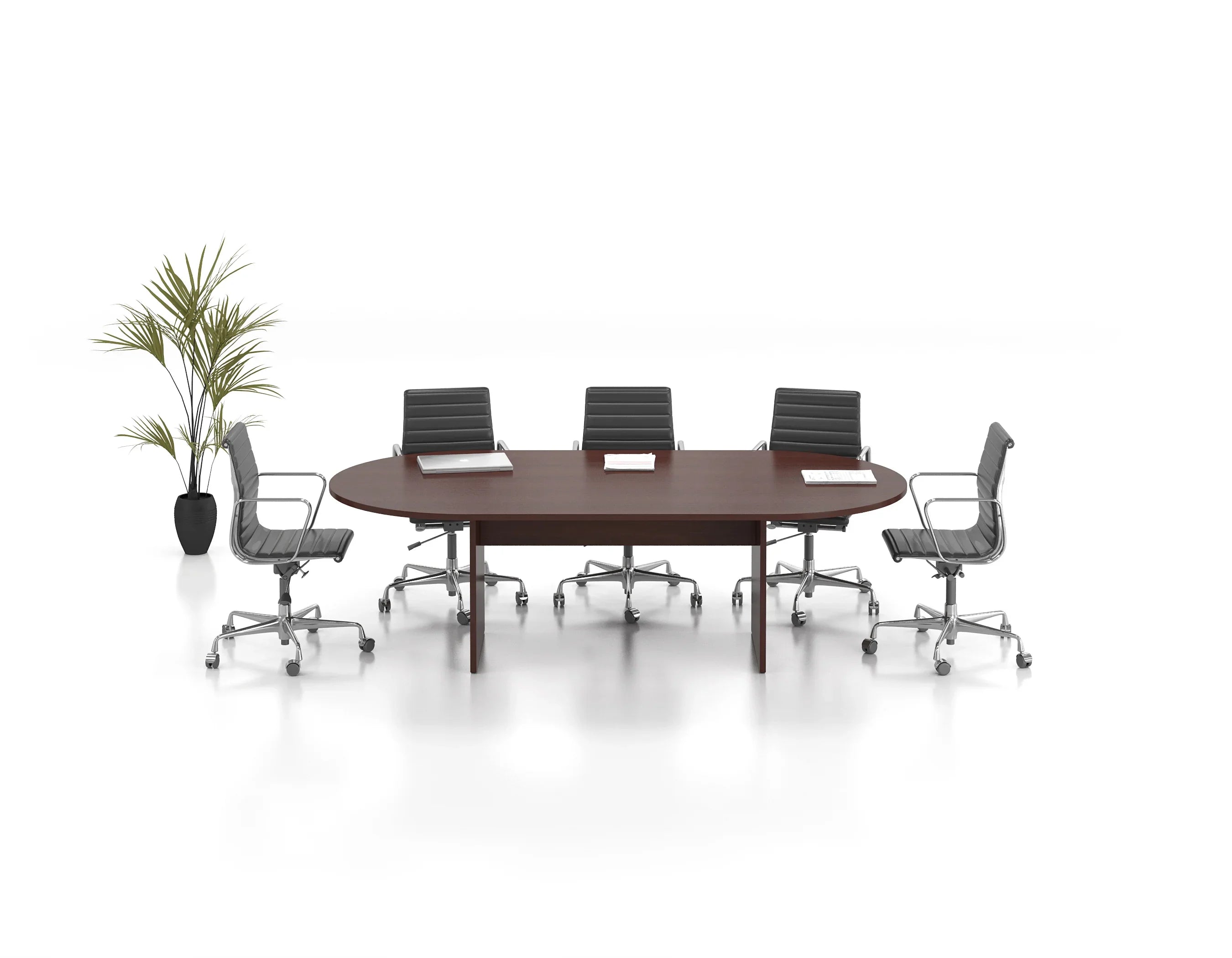 CA3060V - Deluxe Oval Conference Tables 5 Sizes by Candex