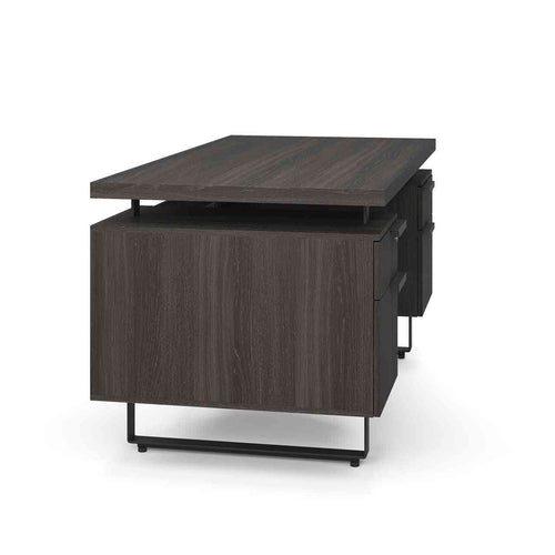 EV6030DPGG - OfficeSource Palisades Double Pedestal Desk - 60