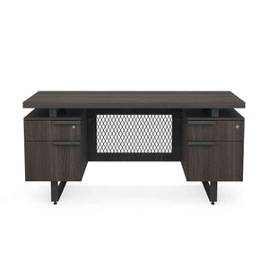 EV6030DPGG - OfficeSource Palisades Double Pedestal Desk - 60" x 30"