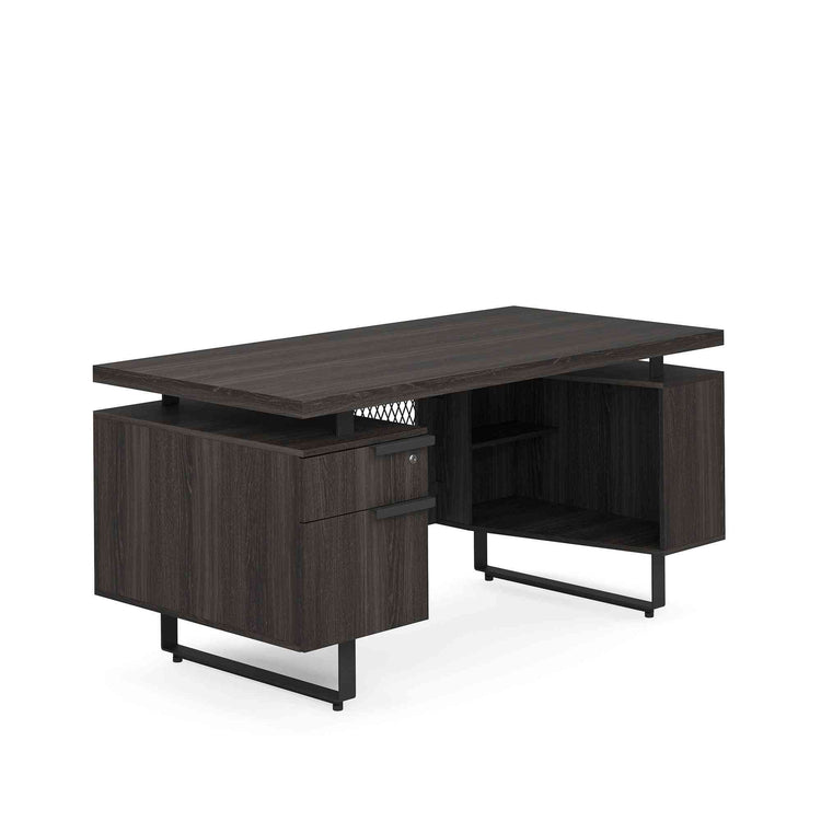 EV6030SPGG - OfficeSource Palisades Single Pedestal Desk