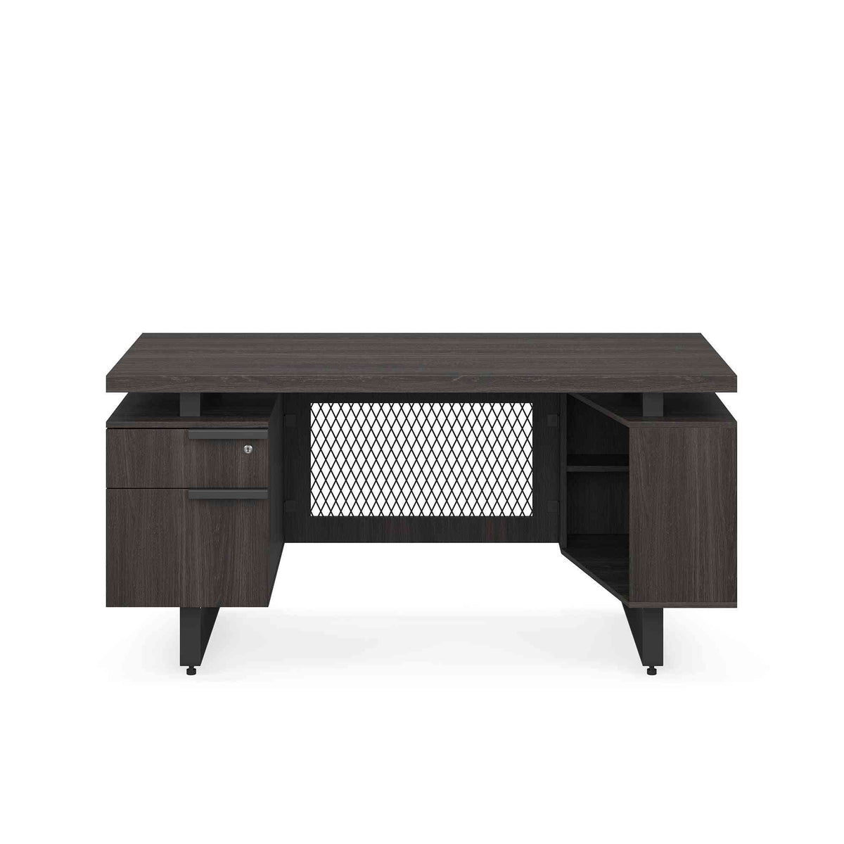 EV6030SPGG - OfficeSource Palisades Single Pedestal Desk