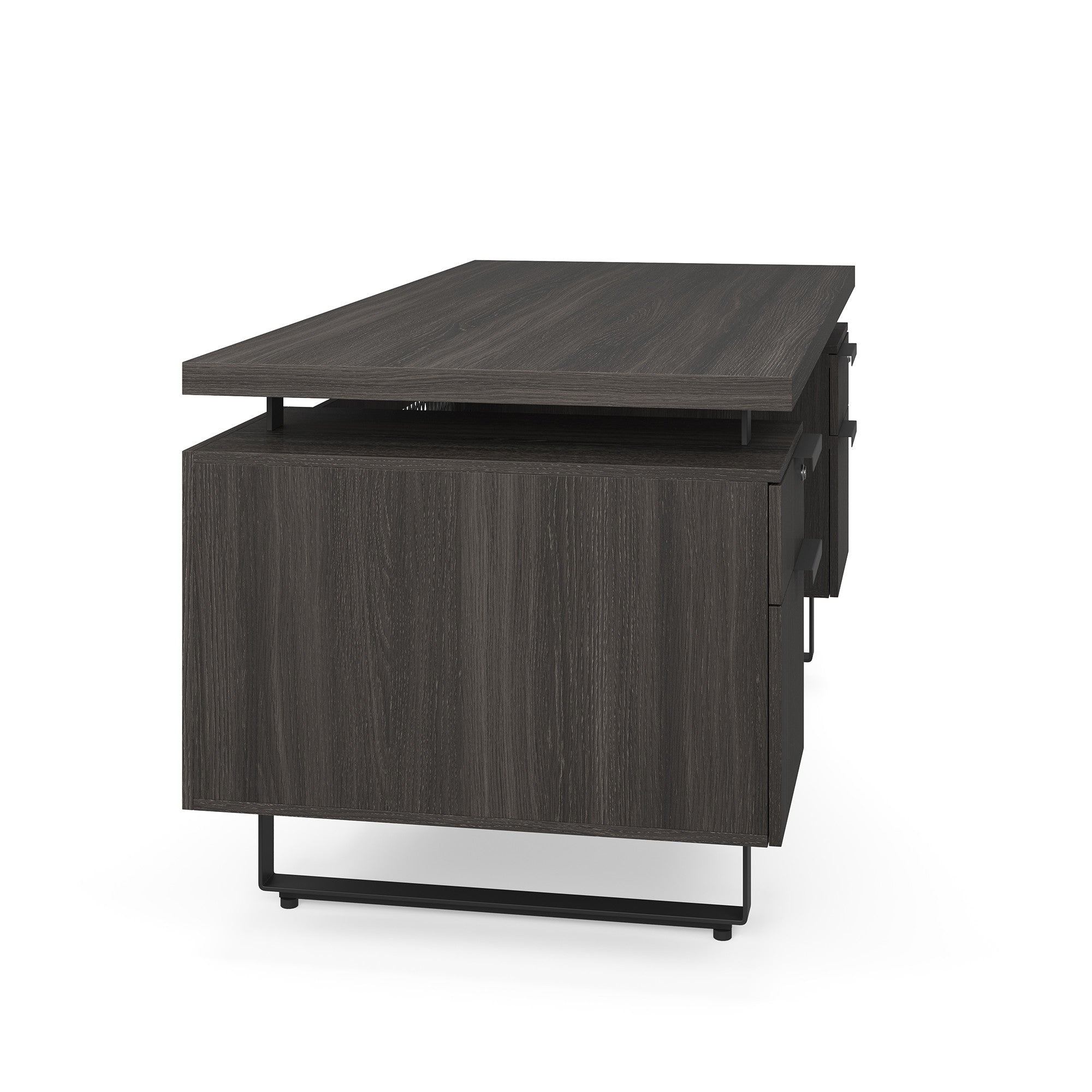EV6630DPGG - OfficeSource Palisades Double Pedestal Desk - 66" x 30"
