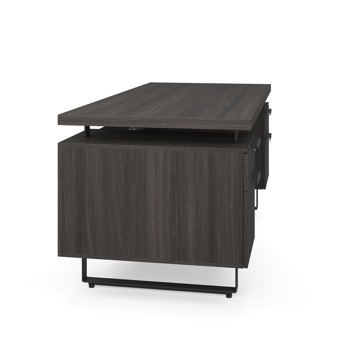 EV6630DPGG - OfficeSource Palisades Double Pedestal Desk - 66" x 30"