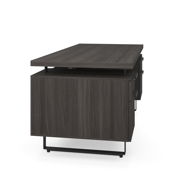 EV6630DPGG - OfficeSource Palisades Double Pedestal Desk - 66" x 30"