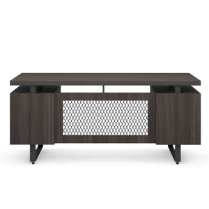 EV6630DPGG - OfficeSource Palisades Double Pedestal Desk - 66" x 30"