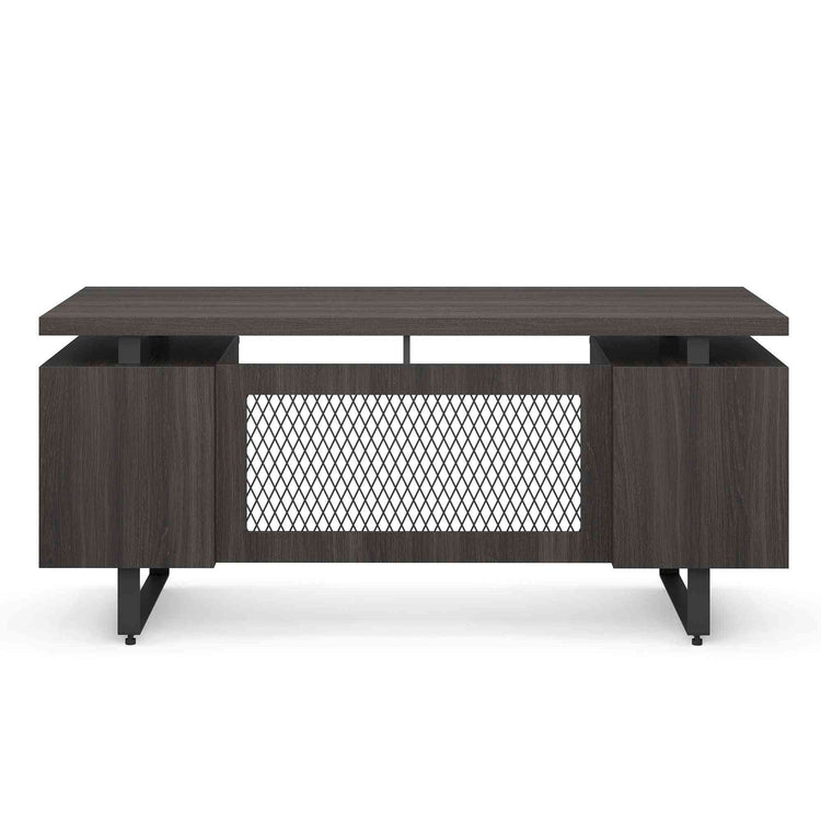 EV6630DPGG - OfficeSource Palisades Double Pedestal Desk - 66" x 30"