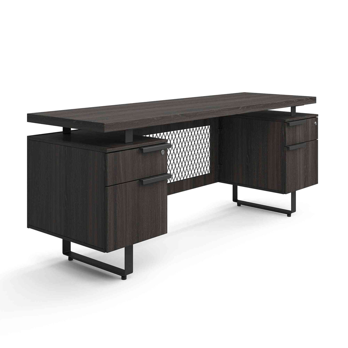 EV7224CGG - OfficeSource Palisades Double Pedestal Credenza