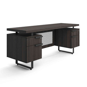 EV7224CGG - OfficeSource Palisades Double Pedestal Credenza