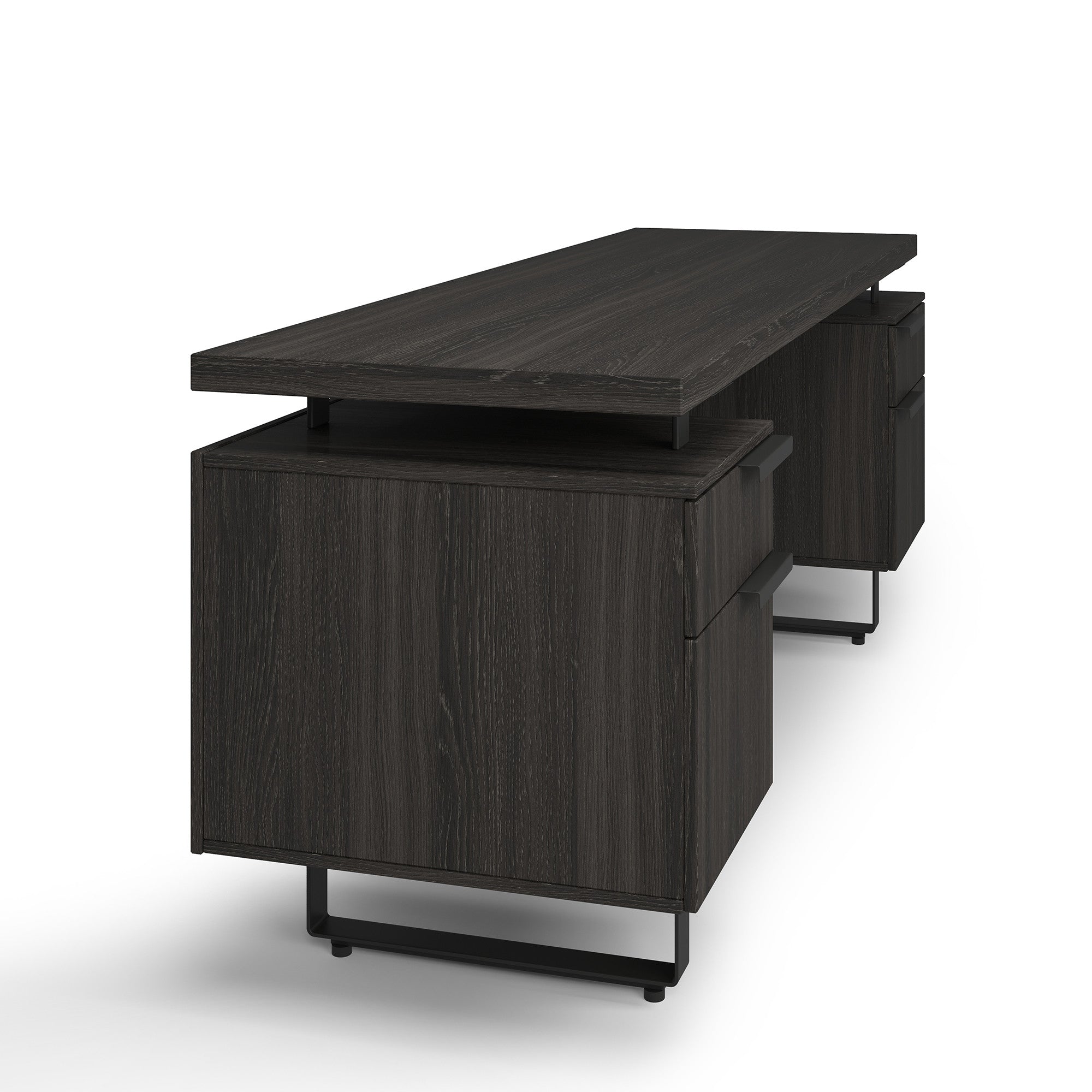 EV7224CGG - OfficeSource Palisades Double Pedestal Credenza