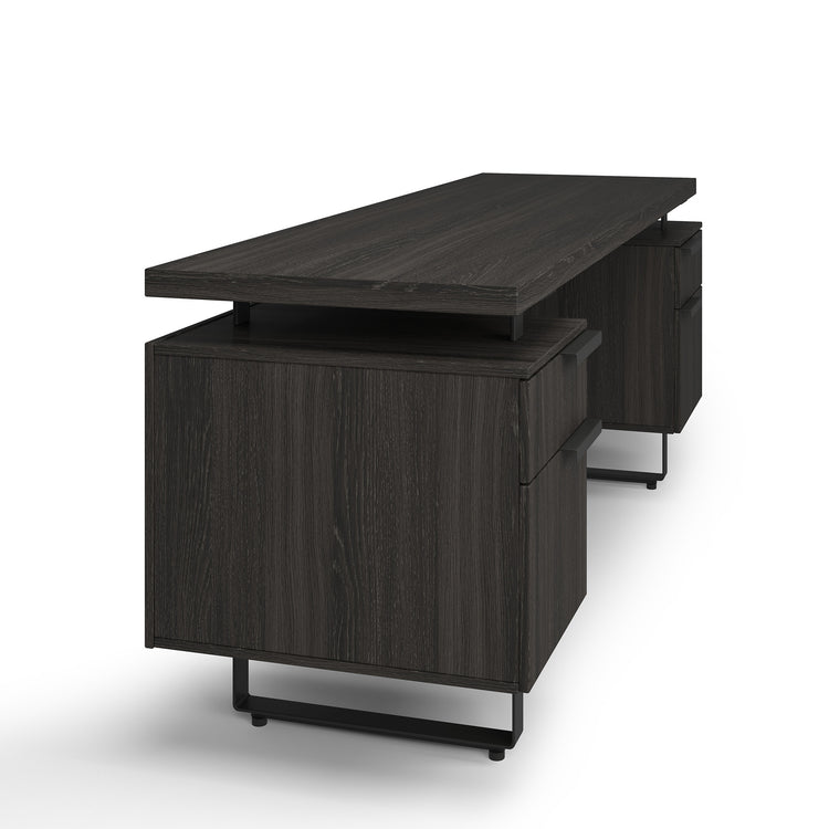 EV7224CGG - OfficeSource Palisades Double Pedestal Credenza